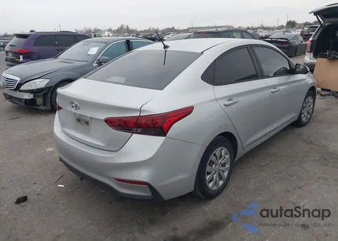 2018 Hyundai Accent Se z USA, uszkodzony, nr VIN 3KPC24A30JE032432